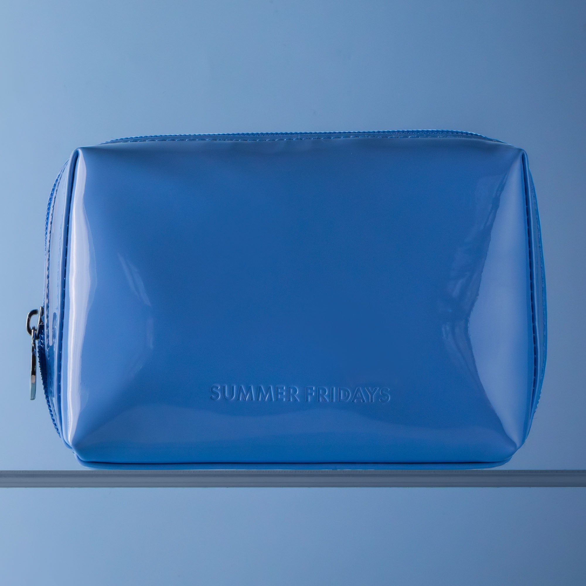 Glossy Pouch in Jet Lag Blue - product image 2