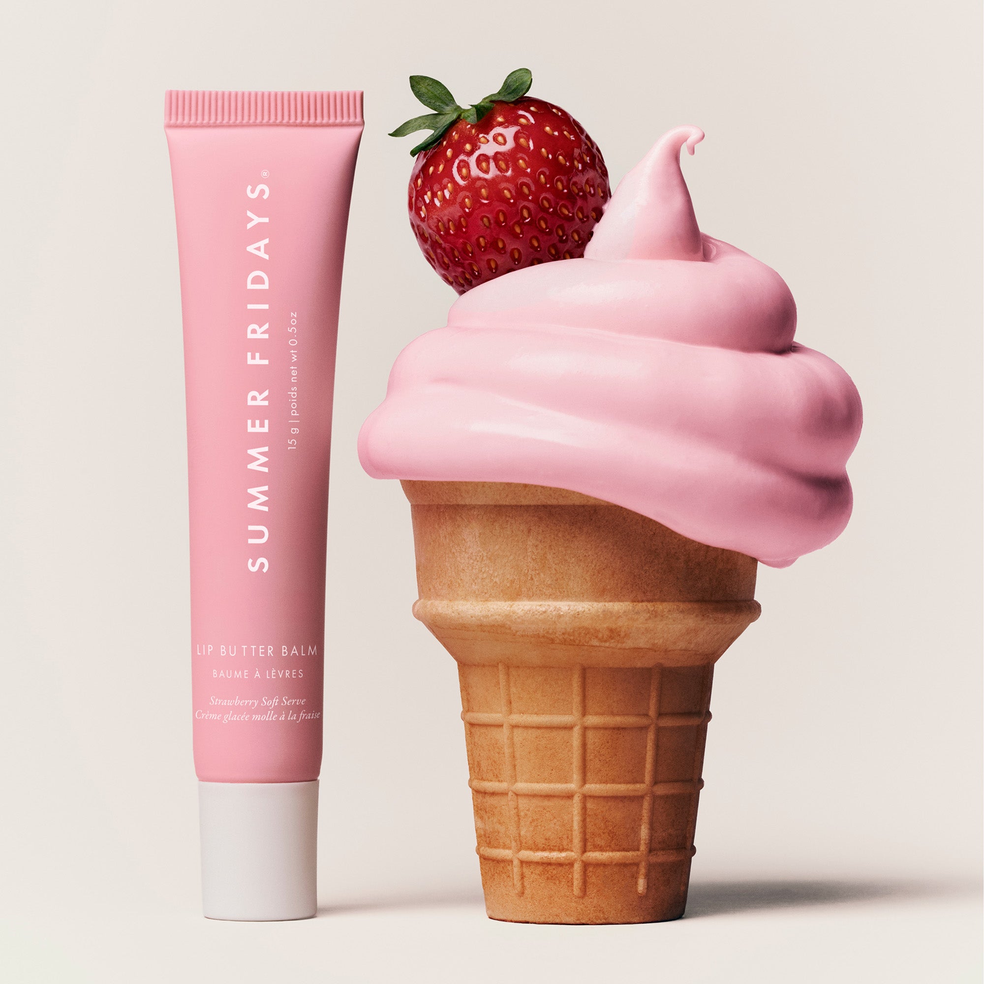Lip Butter Balm Strawberry Soft Serve - product image 3