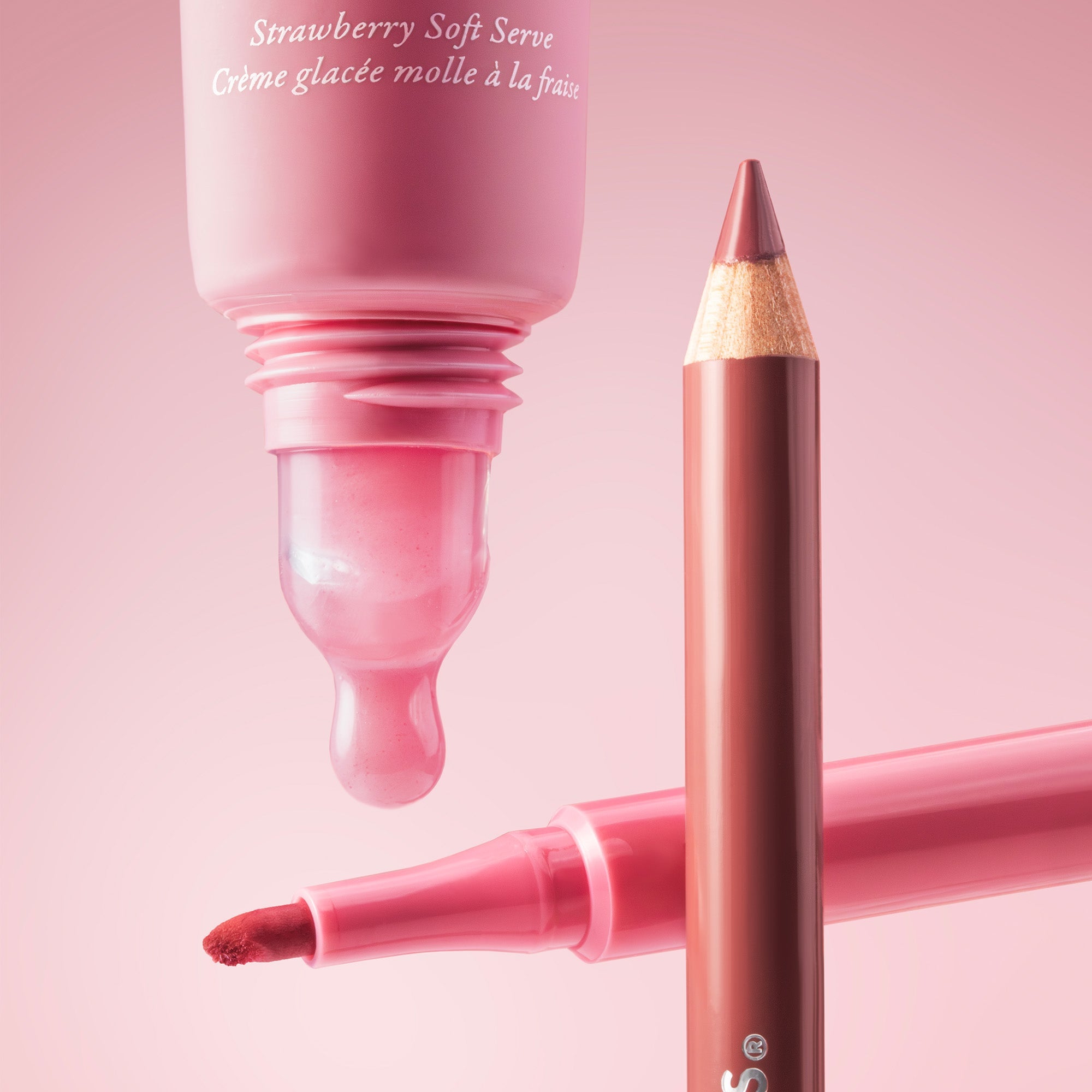 Lip Combo in Strawberry Soft Serve | TikTok Exclusive - product image 2